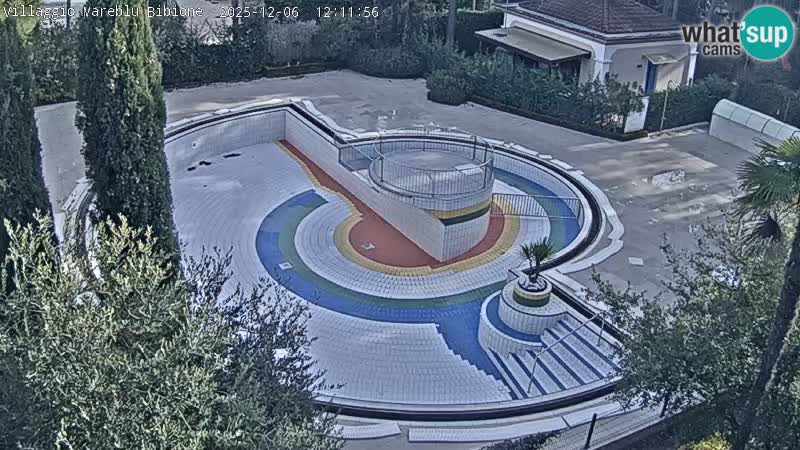 Villaggio Mare Blu pool LIVE webcam Bibione Pineda – Italy