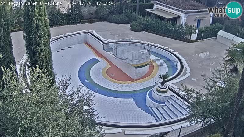 Piscina Villaggio Mare Blu EN VIVO webcam Bibione Pineda – Italia