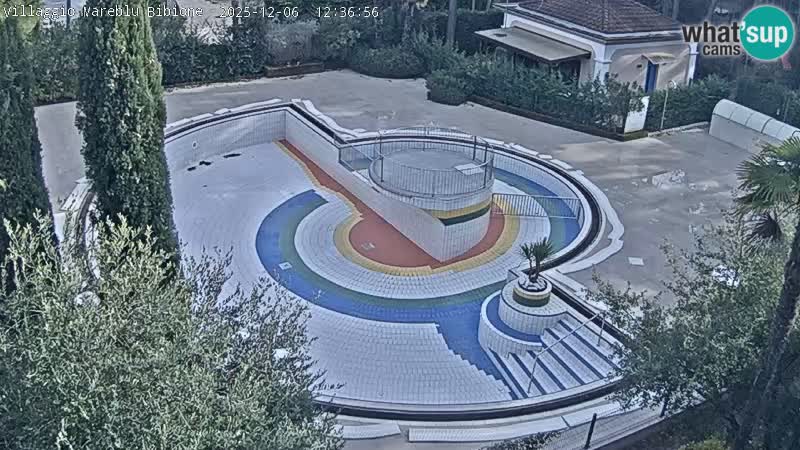 Villaggio Mare Blu pool LIVE webcam Bibione Pineda – Italy