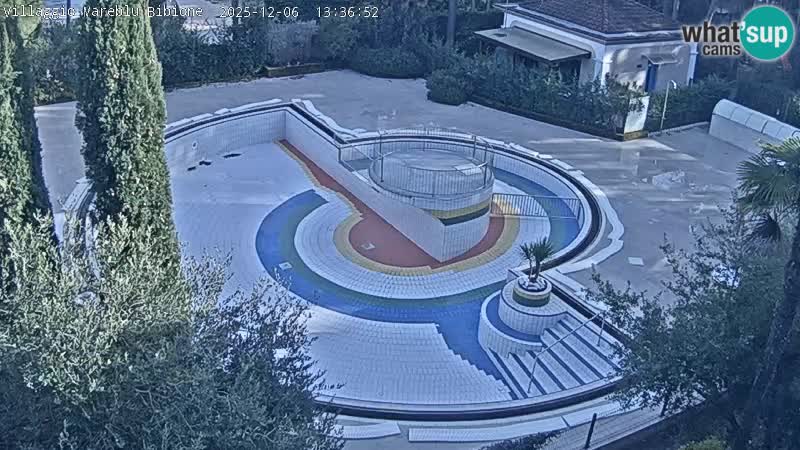 Piscina Villaggio Mare Blu EN VIVO webcam Bibione Pineda – Italia