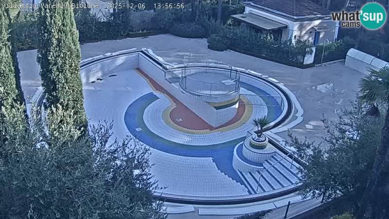 Villaggio Mare Blu pool LIVE webcam Bibione Pineda – Italy