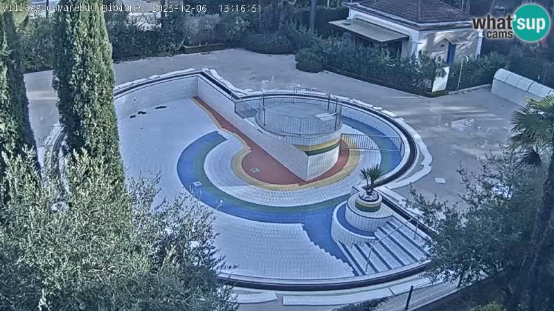 Villaggio Mare Blu pool LIVE webcam Bibione Pineda – Italy