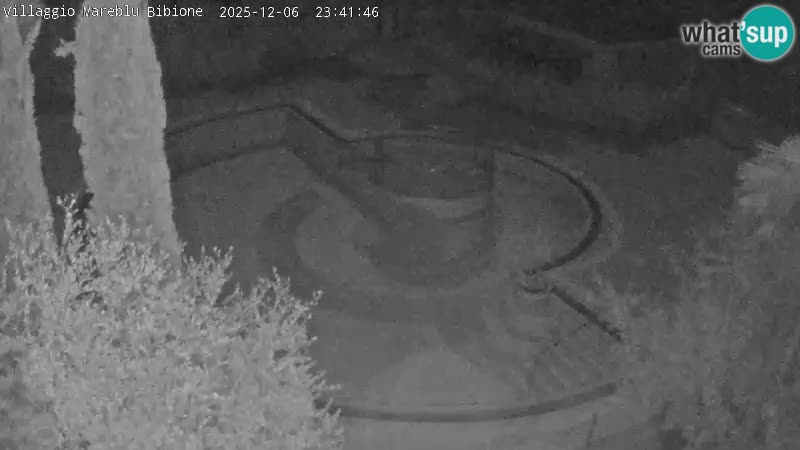 Villaggio Mare Blu bazen Spletna kamera V živo Bibione Pineda – Italija