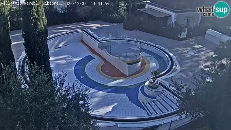 Villaggio Mare Blu piscine LIVE webcam Bibione Pineda – Italie