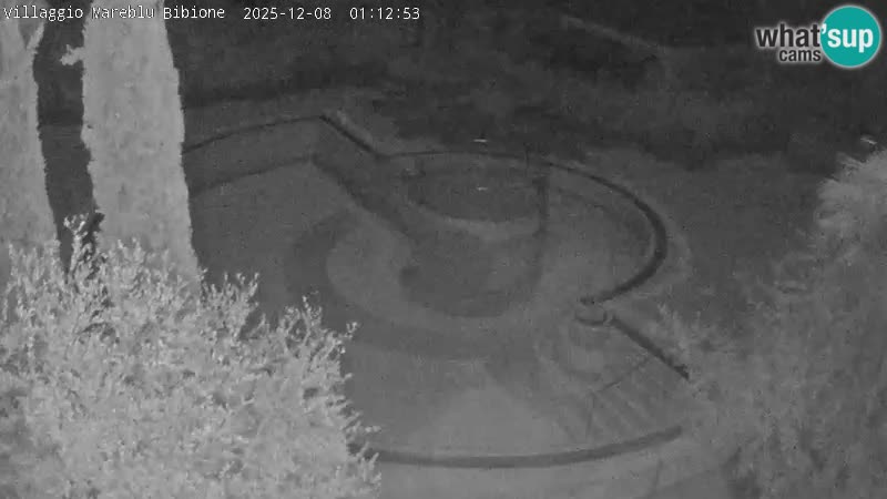 Villaggio Mare Blu bazen Spletna kamera V živo Bibione Pineda – Italija