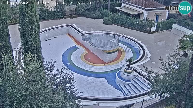 Villaggio Mare Blu pool LIVE webcam Bibione Pineda – Italy