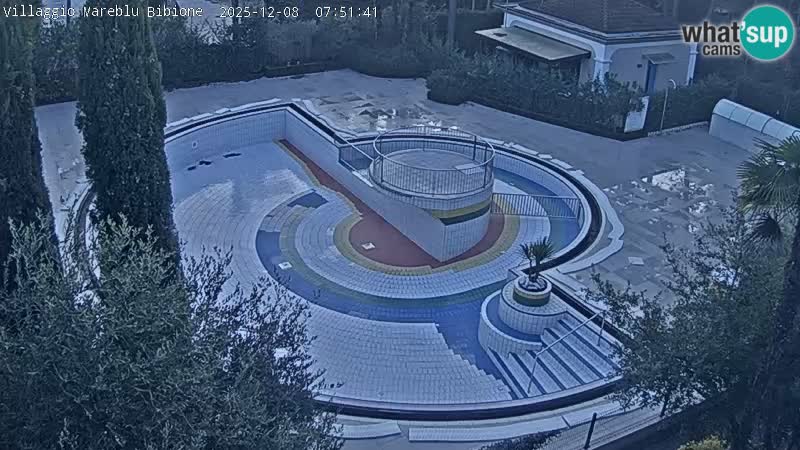Piscina Villaggio Mare Blu EN VIVO webcam Bibione Pineda – Italia
