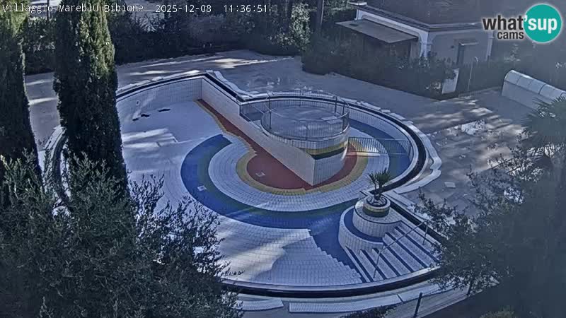 Villaggio Mare Blu pool LIVE webcam Bibione Pineda – Italy