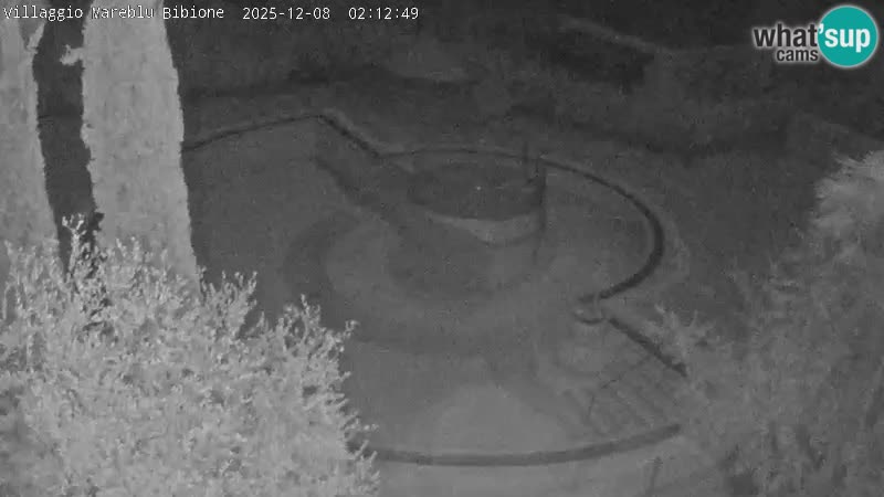 Villaggio Mare Blu bazen Spletna kamera V živo Bibione Pineda – Italija