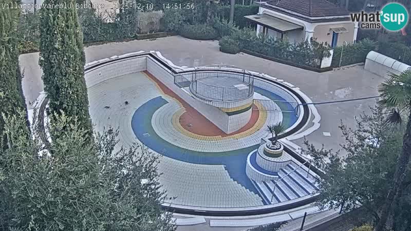 Piscina Villaggio Mare Blu EN VIVO webcam Bibione Pineda – Italia