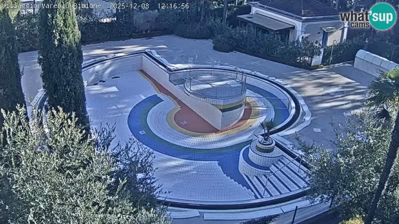 Villaggio Mare Blu pool LIVE webcam Bibione Pineda – Italy