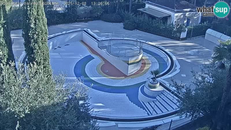 Villaggio Mare Blu pool LIVE webcam Bibione Pineda – Italy