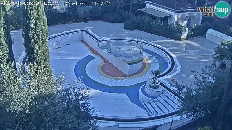 Villaggio Mare Blu pool LIVE webcam Bibione Pineda – Italy