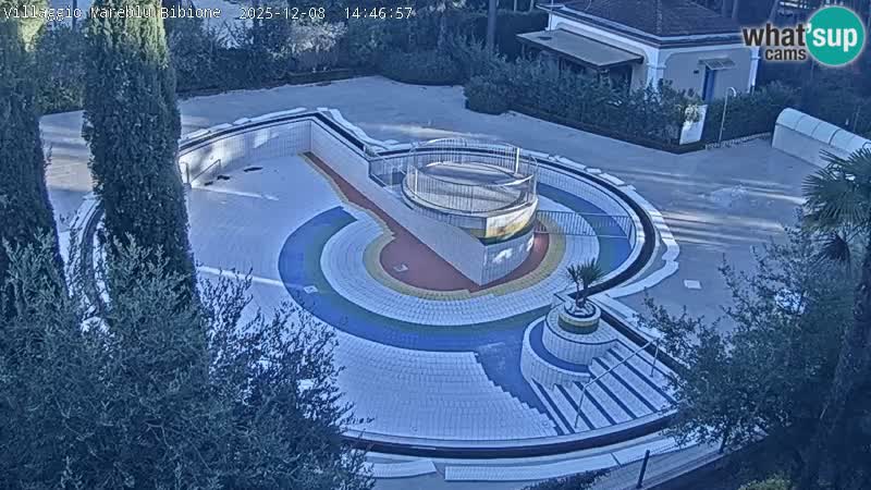 Villaggio Mare Blu pool LIVE webcam Bibione Pineda – Italy