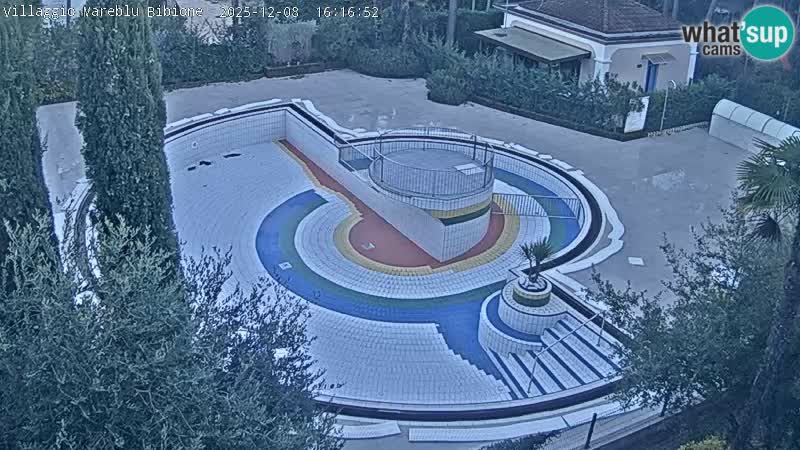 Piscina Villaggio Mare Blu webcam LIVE Bibione Pineda – Italia