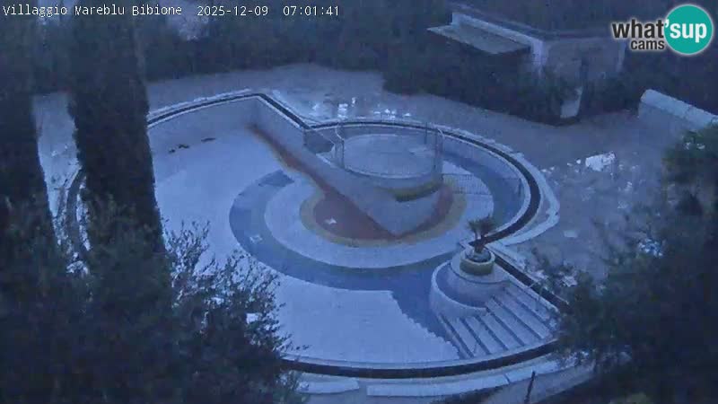 Villaggio Mare Blu piscine LIVE webcam Bibione Pineda – Italie