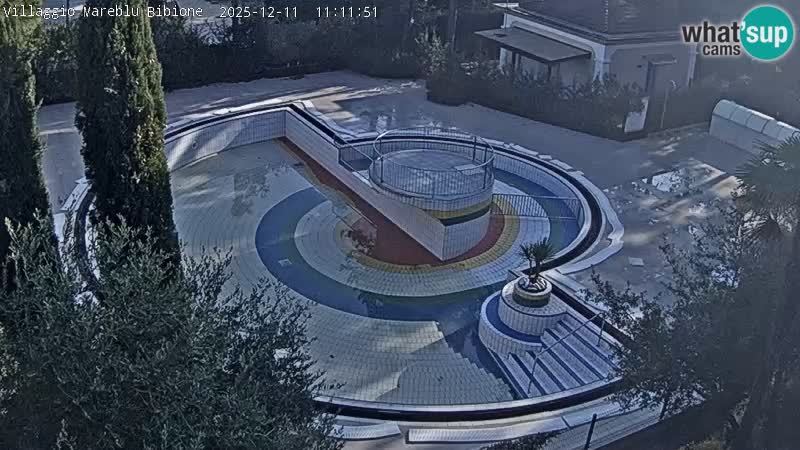 Piscina Villaggio Mare Blu webcam LIVE Bibione Pineda – Italia