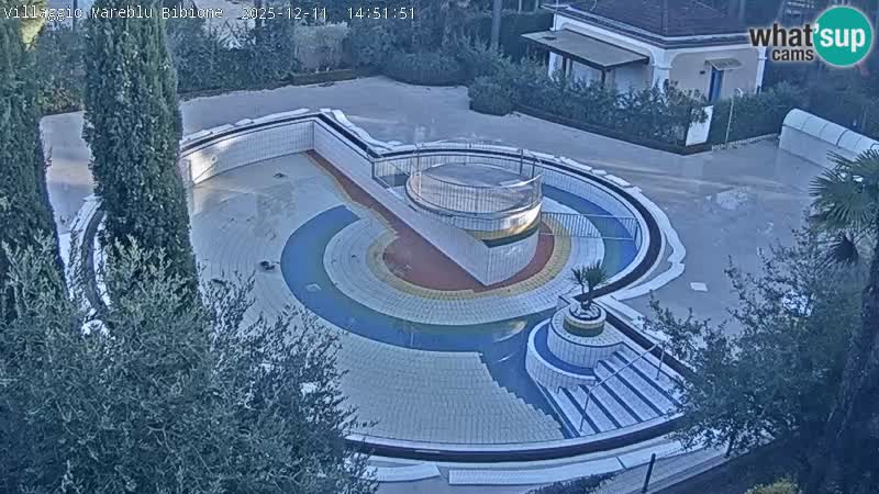 Piscina Villaggio Mare Blu webcam LIVE Bibione Pineda – Italia