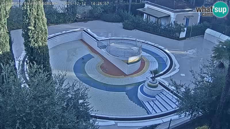 Villaggio Mare Blu pool LIVE webcam Bibione Pineda – Italy