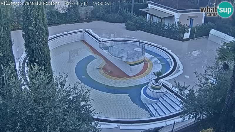 Piscina Villaggio Mare Blu EN VIVO webcam Bibione Pineda – Italia