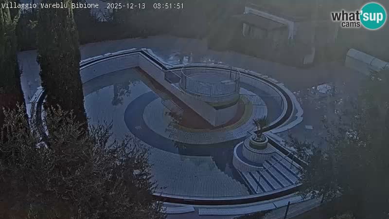 Villaggio Mare Blu pool LIVE webcam Bibione Pineda – Italy