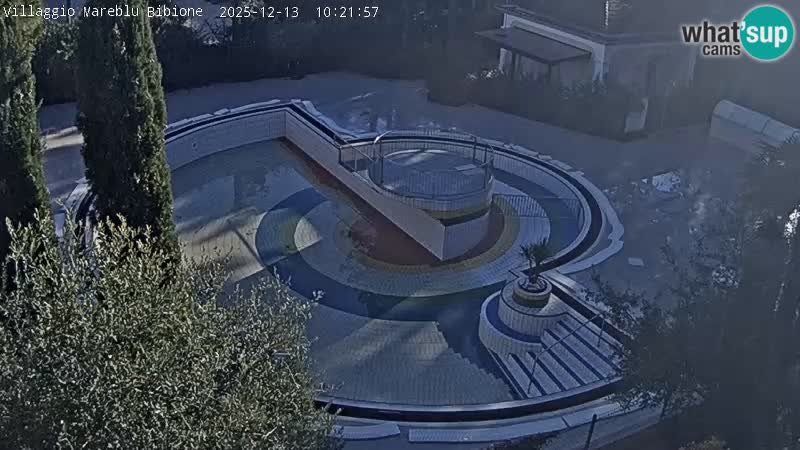 Piscina Villaggio Mare Blu webcam LIVE Bibione Pineda – Italia