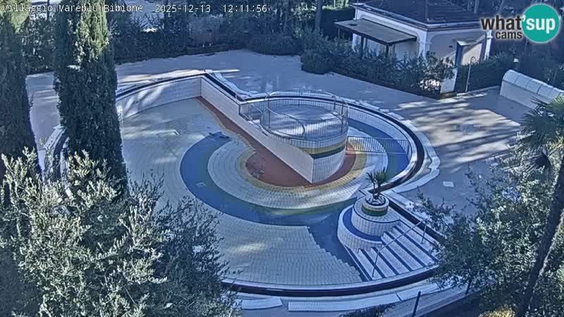 Villaggio Mare Blu piscine LIVE webcam Bibione Pineda – Italie
