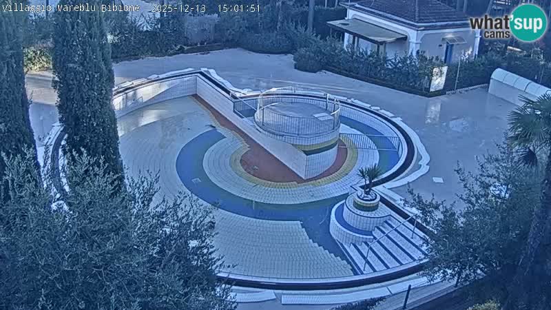 Villaggio Mare Blu pool LIVE webcam Bibione Pineda – Italy