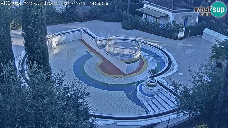 Piscina Villaggio Mare Blu EN VIVO webcam Bibione Pineda – Italia