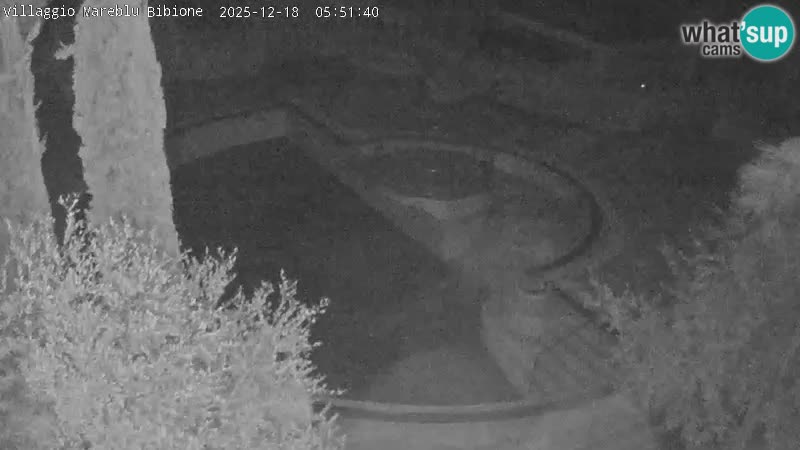 Villaggio Mare Blu bazen Spletna kamera V živo Bibione Pineda – Italija