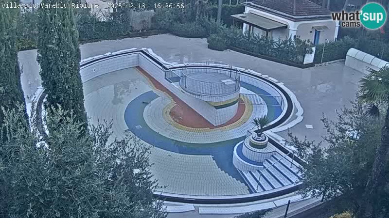 Villaggio Mare Blu pool LIVE webcam Bibione Pineda – Italy