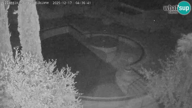 Villaggio Mare Blu bazen Spletna kamera V živo Bibione Pineda – Italija