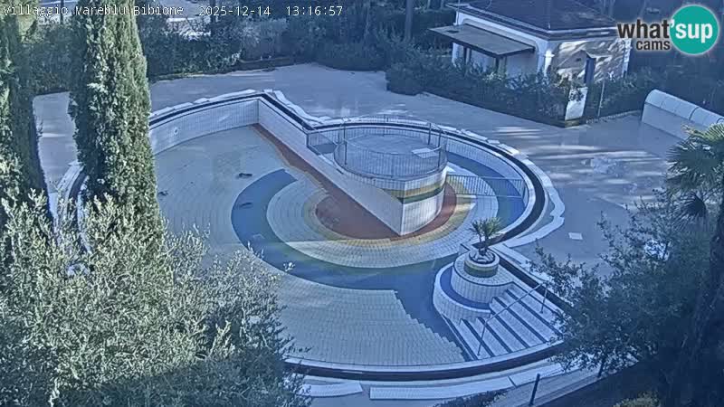 Villaggio Mare Blu piscine LIVE webcam Bibione Pineda – Italie