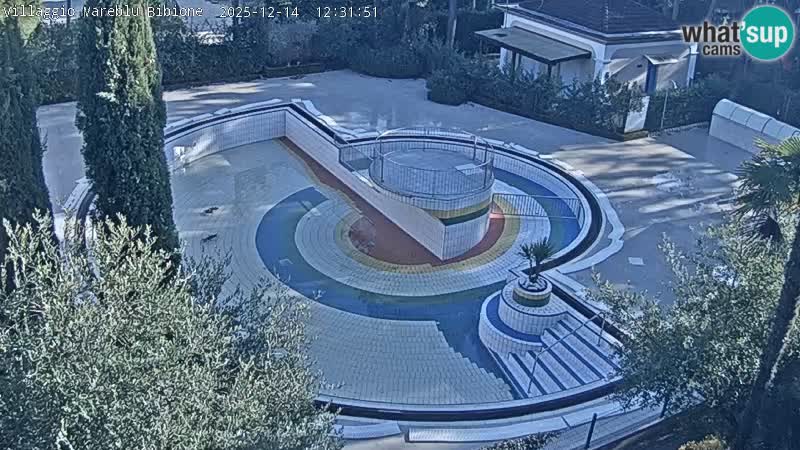 Piscina Villaggio Mare Blu webcam LIVE Bibione Pineda – Italia