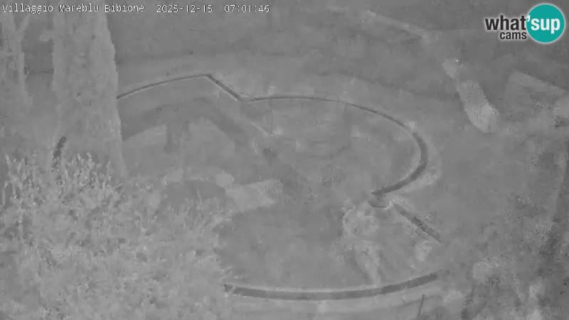 Villaggio Mare Blu bazen Spletna kamera V živo Bibione Pineda – Italija