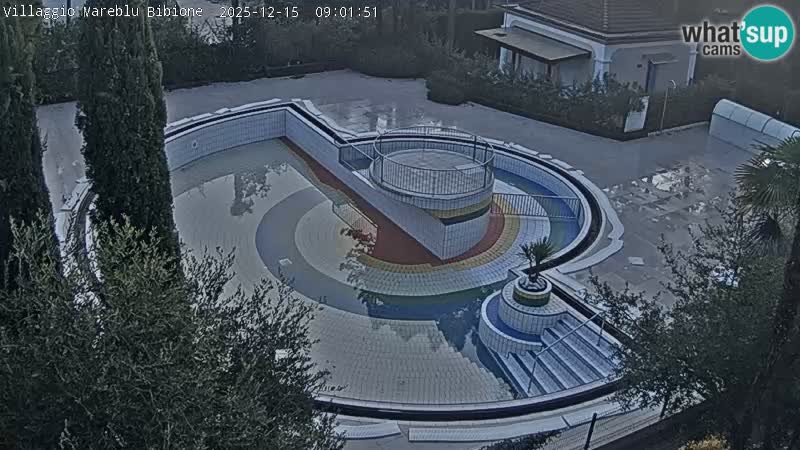 Piscina Villaggio Mare Blu EN VIVO webcam Bibione Pineda – Italia