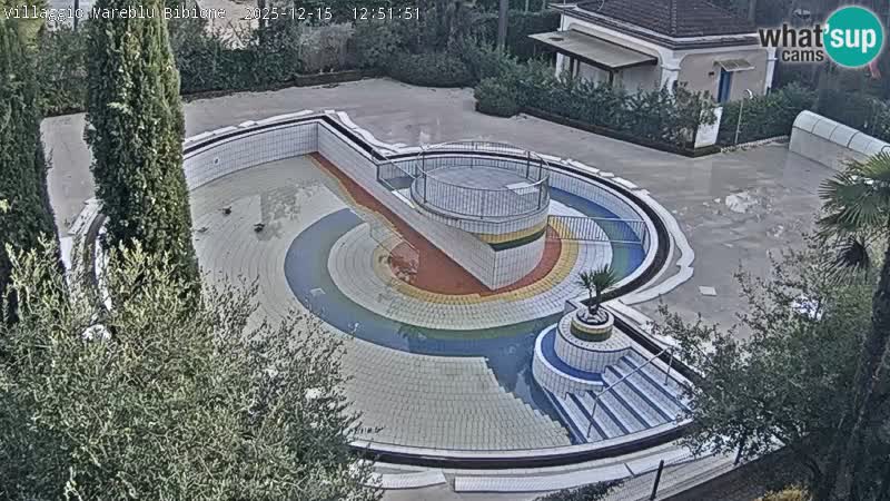 Villaggio Mare Blu piscine LIVE webcam Bibione Pineda – Italie