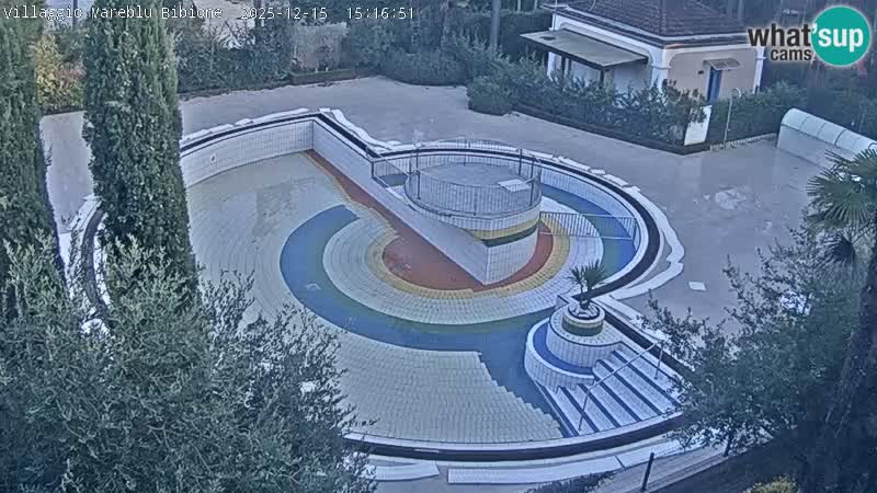 Villaggio Mare Blu pool LIVE webcam Bibione Pineda – Italy