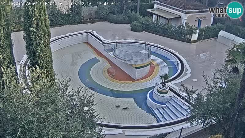 Villaggio Mare Blu piscine LIVE webcam Bibione Pineda – Italie