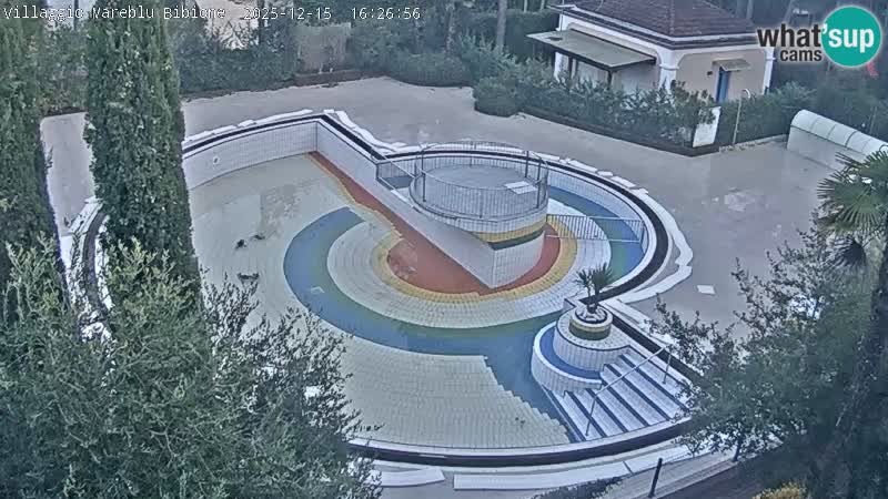 Piscina Villaggio Mare Blu EN VIVO webcam Bibione Pineda – Italia
