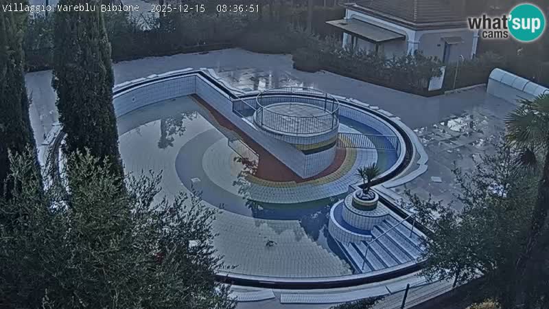 Villaggio Mare Blu Pool LIVE-Webcam Bibione Pineda – Italien