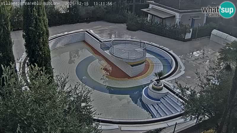 Piscina Villaggio Mare Blu EN VIVO webcam Bibione Pineda – Italia