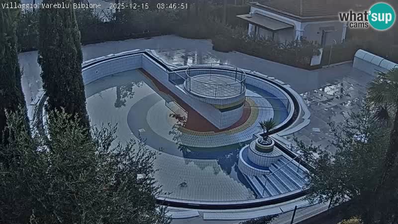 Piscina Villaggio Mare Blu EN VIVO webcam Bibione Pineda – Italia