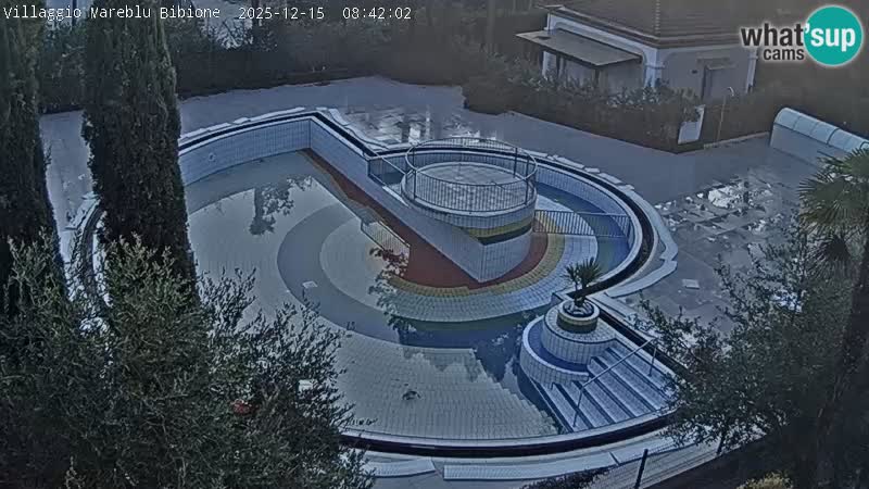 Piscina Villaggio Mare Blu webcam LIVE Bibione Pineda – Italia