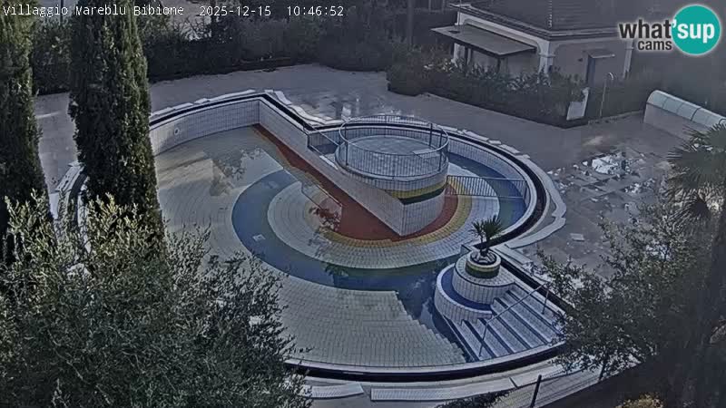 Villaggio Mare Blu piscine LIVE webcam Bibione Pineda – Italie