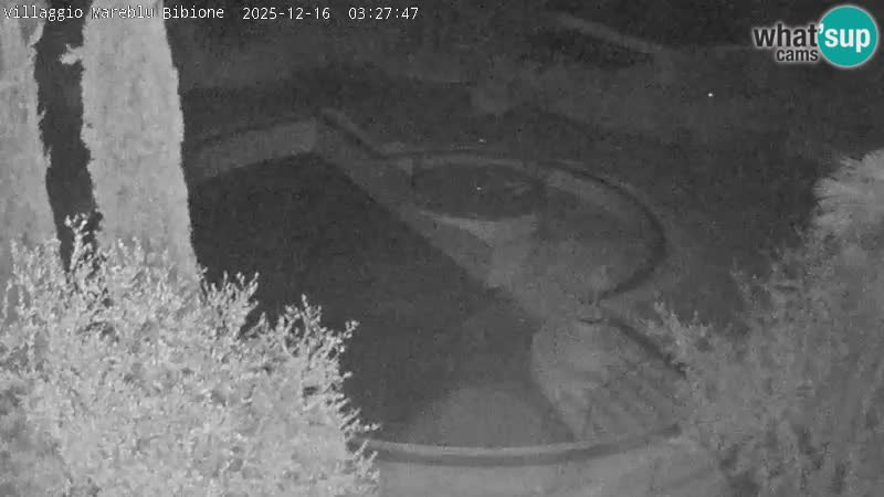 Villaggio Mare Blu bazen Spletna kamera V živo Bibione Pineda – Italija