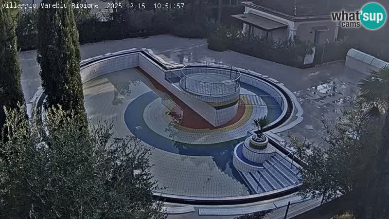 Piscina Villaggio Mare Blu webcam LIVE Bibione Pineda – Italia