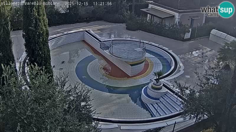 Piscina Villaggio Mare Blu EN VIVO webcam Bibione Pineda – Italia