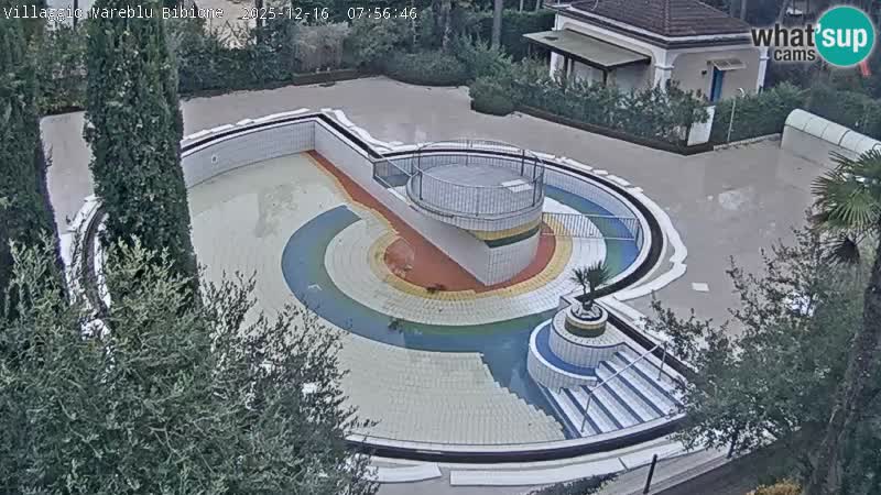 Villaggio Mare Blu piscine LIVE webcam Bibione Pineda – Italie