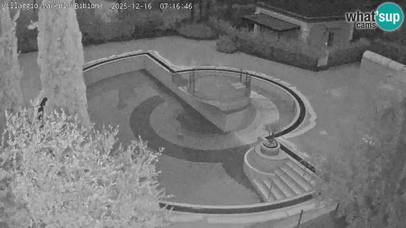 Villaggio Mare Blu piscine LIVE webcam Bibione Pineda – Italie